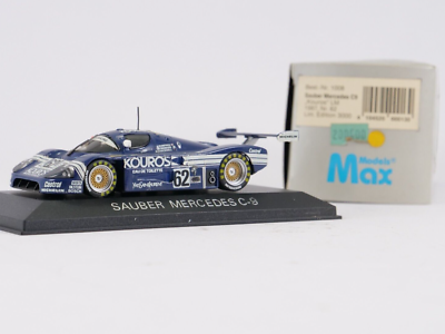 Models Max Nr 1008 Sauber Mercedes C9 Kouros LM 1987 Limited