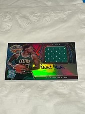 2013-14 Spectra BASKETBALL HOF Swatch Signatures 19/20 Robert Parish Auto