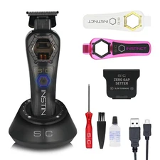 STYLECRAFT INSTINCT METAL TRIMMER CLIPPER HAIR CLIPPER 9500RPM 3COVER WAHL