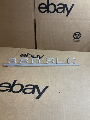 Mercedes-Benz 380SLC C107 Coupe Trunk Emblem Badge 1078170715 | eBay