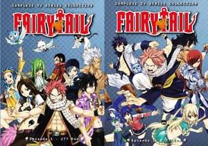 Fairy Tail Tv Series Dvds Box Set Episodes 1 277 End With English Dubbed Ebay