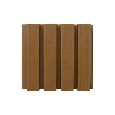 USABD WPC Fluted 3D Wall Panels for Exterior Decor 114.17'' x 6.89''