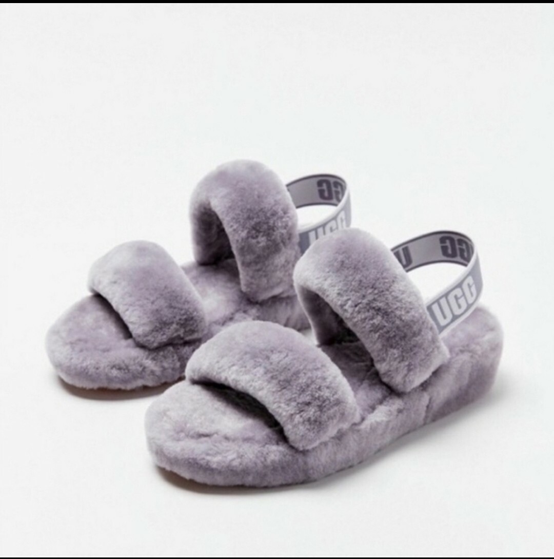 Scuff Slippers Slippers Ugg Slides Blue And White UGG Oh Yeah