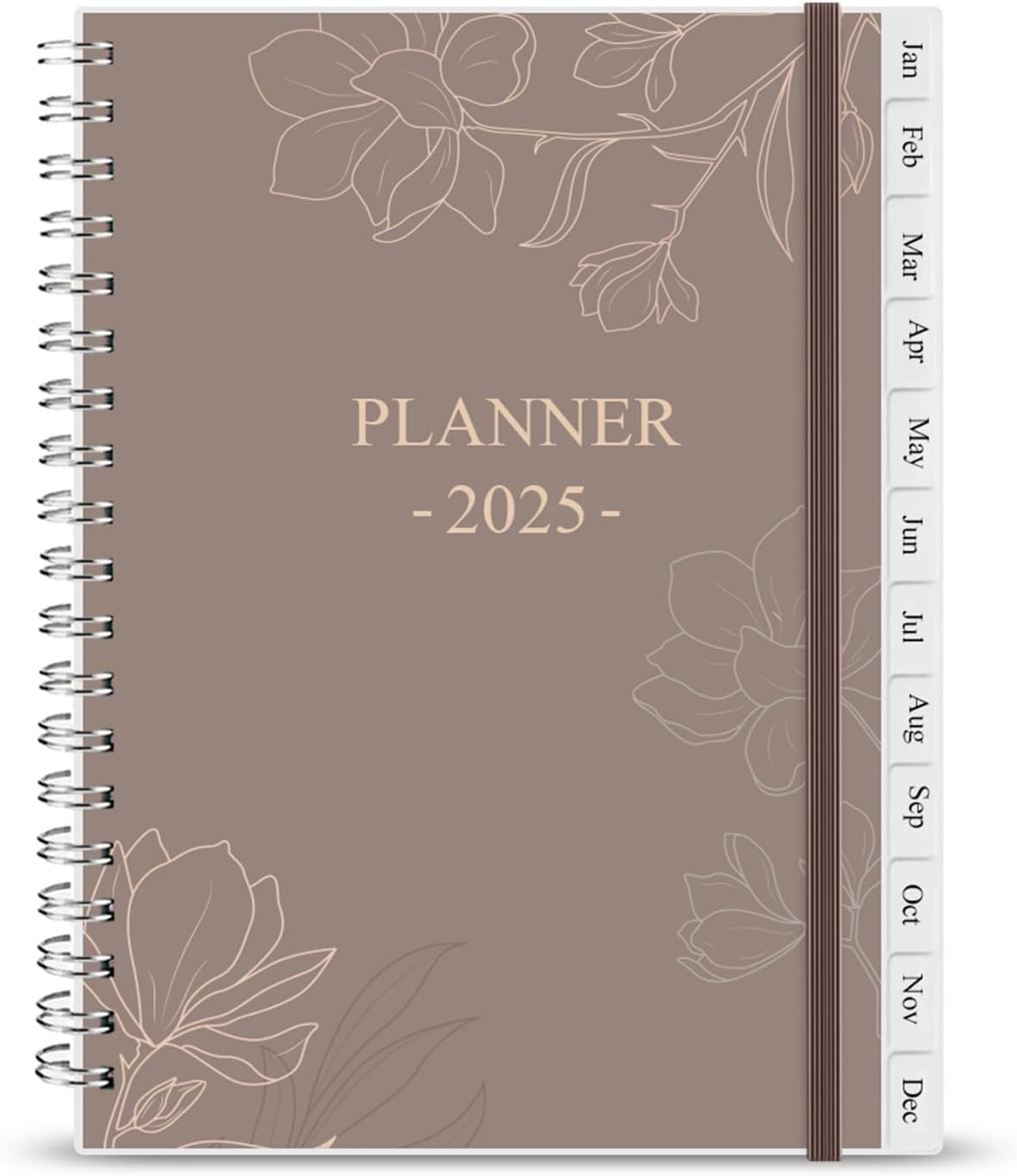2025 Planner - Weekly & Monthly Planner Runs from Jan 2025 to Dec 2025, 7