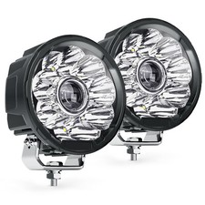 MICTUNING LED Pods Light, 5 Inch 40W LED Work Light Off Road Driving Lights IP67