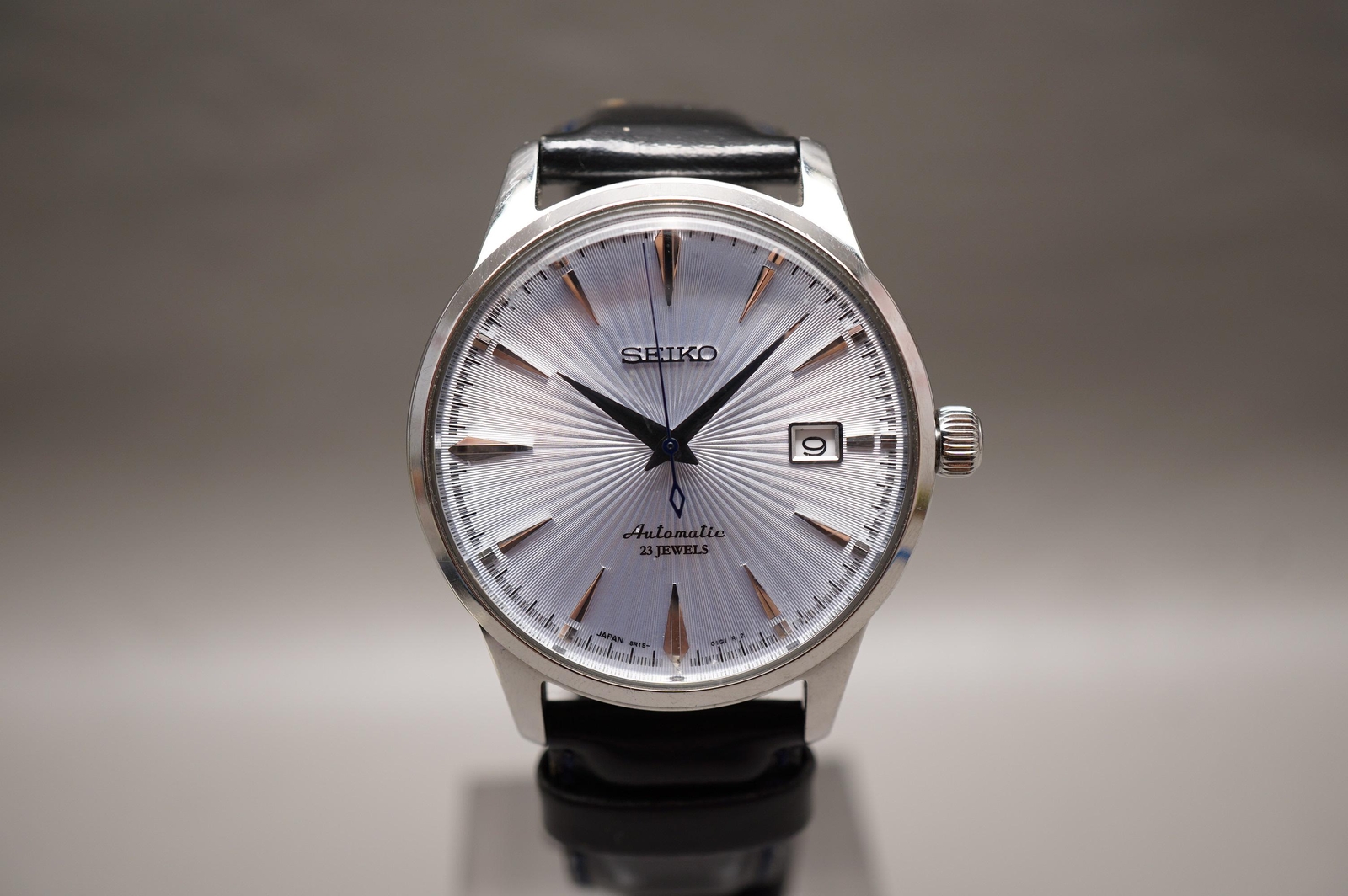 Seiko Presage SARB065 Cocktail Time Ice Blue Automatic Watch 6R15 Movement