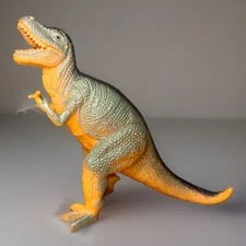 Dolgen Tyrannosaurus Rex T-Rex Dinosaur Toy Soft Rubber