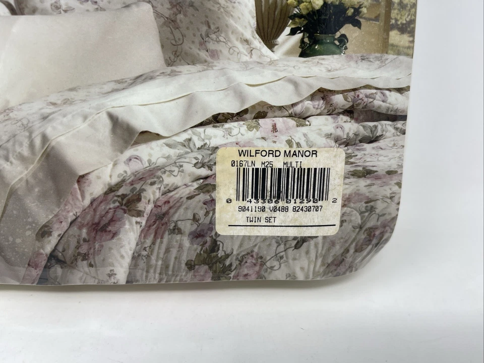 Jubilee Wilford Manor  Twin Sheet Set. Shabby Chic Look-New - Image 2 of 4
