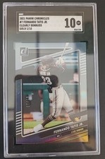 2021 Chronicles Clearly Donruss Gold Fernando Tatis 1/10 SGC 10