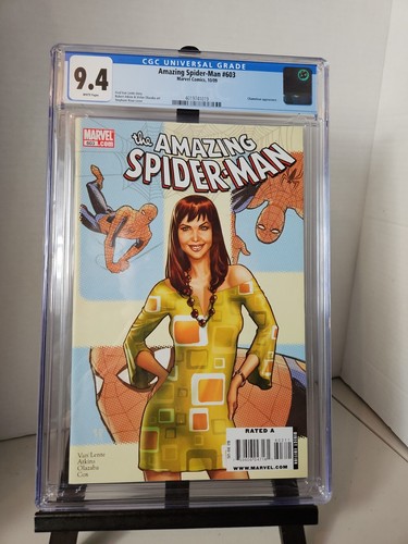 The Amazing Spider-Man #603 2009 CGC 9.4 Stephane Roux Cover