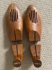 Vintage solid wood wooden shoe tree stretcher Size 10 Florsheim