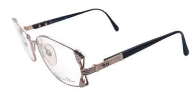 Original CHRISTIAN DIOR CD 2734 49 Golden Black eyeglasses frame 