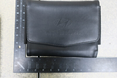 *USED CASE ONLY* Hyundai Owner's Manual Black Holder Case Book Set (2525)