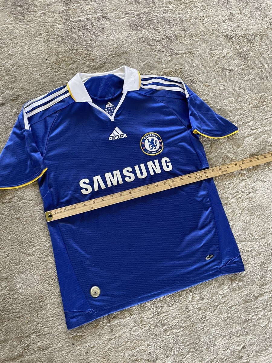 Adidas Chelsea 2008 Blue Soccer Jersey Shirt - Size Large