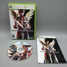 Ninety-Nine Nights N3 (Microsoft Xbox 360, 2006) With Manual Fast Shipping!