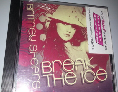 BRITNEY SPEARS break the ice 1TR PROMO  HEBREW STK  ISRAELi PROMO cd