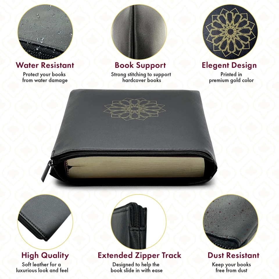 IqraCovers Quran Book Cover Sleeve – Luxurious Durable Juzdan Pouch Islam - Image 4 of 4