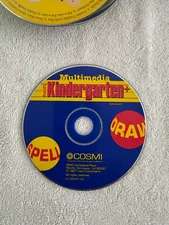 Multimedia Kindergarten+ (Ages 3-7) (PC-CD, 1997) for Windows - NEW CD in SLEEVE