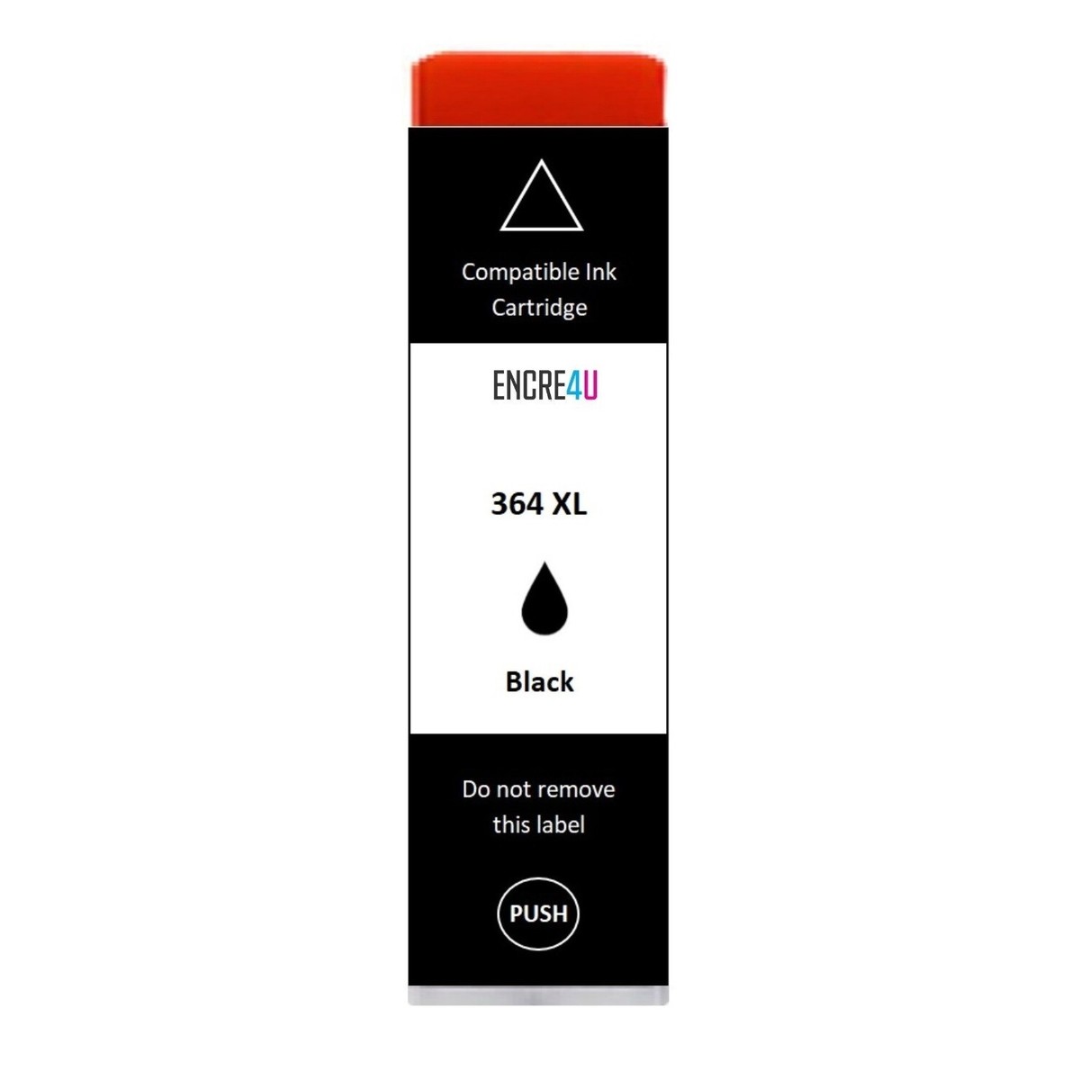 4 Cartouches Compatibles HP 364 XL Avec Niveaux D'encre Et Puces - Non OEM, Neuves Sous Blister
