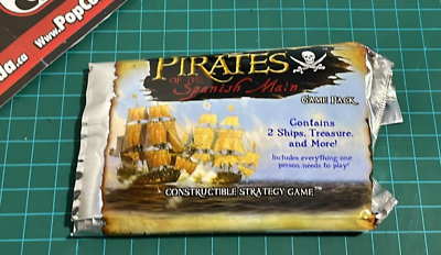 Pirates of the Spanish Main Booster Pack ( WizKids , CSG , 2004 ) OPENED PACK Pirates of the Spanish Main Booster Pack ( WizKids , CSG , 2004 ) OPENED PACK