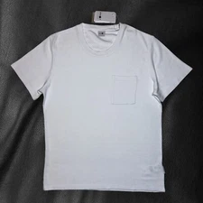 $90 NN07 Honeycomb Structured Pocket Tee XL Waffle-Knit Cotton Modal Clive 3323