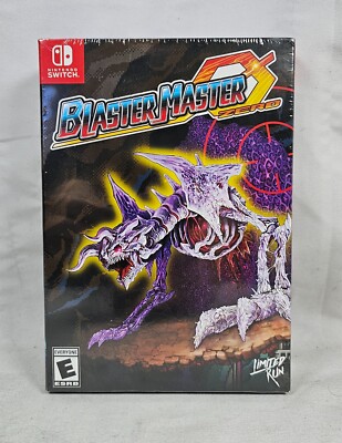 Blaster Master 0 Zero Classic Edition Limited Run #073 Nintendo Switch - Sealed