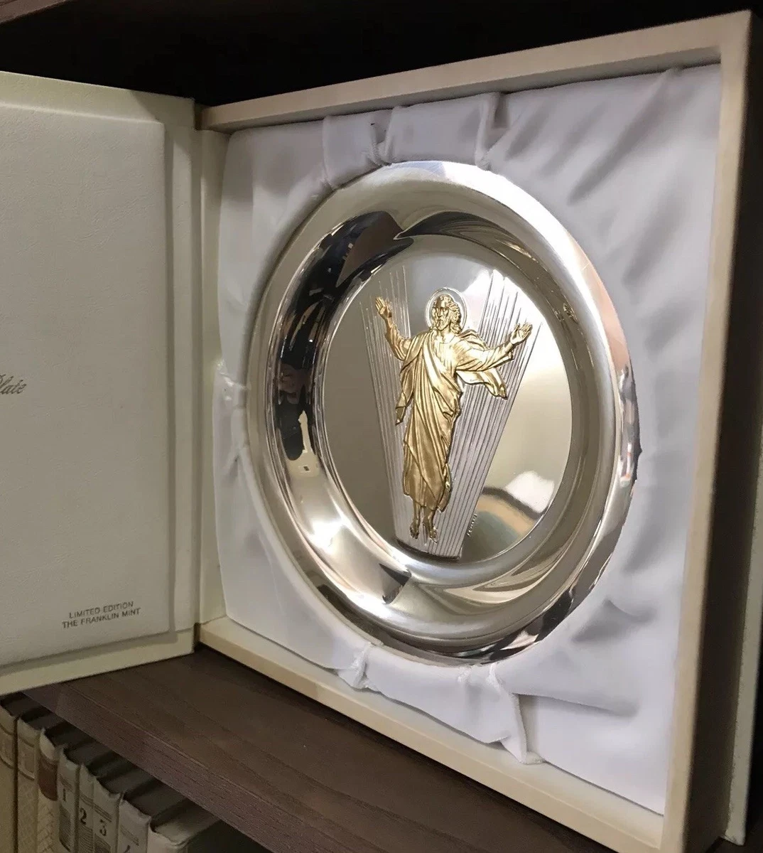 Franklin mint silver best sale plates