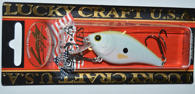lucky craft kj flat sided 1.5  2.5'' 3/8oz bass crankbait gold rush