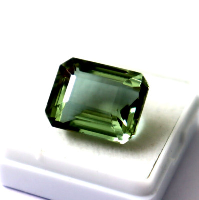 Natural Alexandrite Emerald Cut 9-10CT Multi Color Changing Stone Loose Gemstone