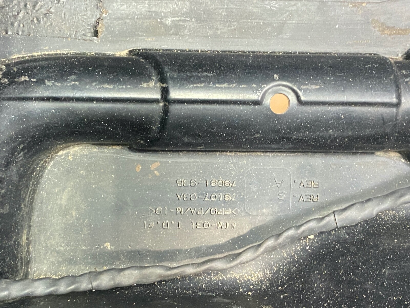 OEM Harley 97-13 Touring "Hawg Life" Left Side Saddlebag Bottom