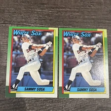 Sammy Sosa Topps 1990 White Sox Card #692 Rare DOB Error 