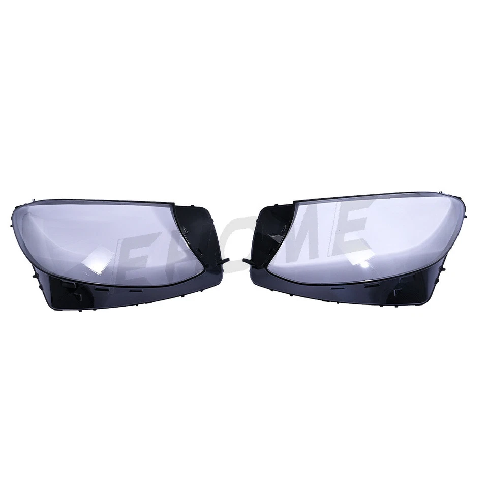 Cubierta de lente de faro para Mercedes Benz W253 GLC300 GLC43 AMG 2016-2019 con pegamento Foto 3 de 4