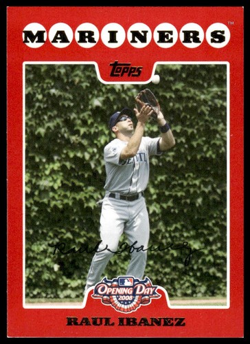 2008 Topps Opening Day Raul Ibanez #168 card