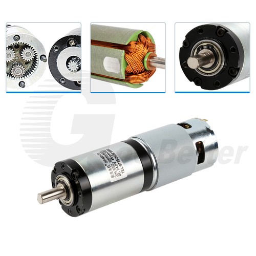 42mm Micro DC 12V 24V Gearmotor Metal Planetary Gearbox Motor Reduction 42GP-775 - Picture 8 of 18