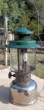 Coleman 220 D Two Mantle Lantern Sunshine of the Night Dated February 1948