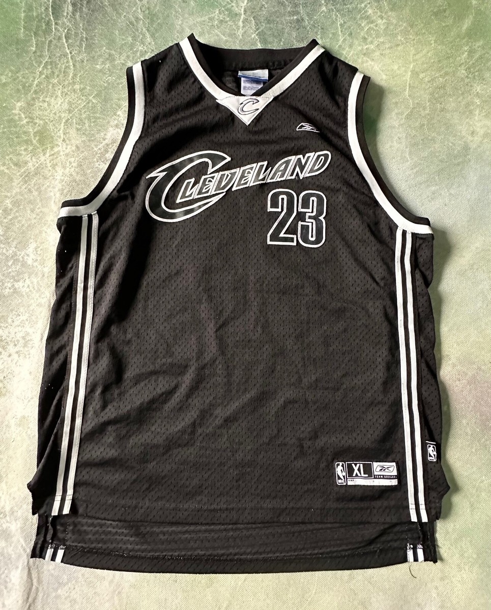 Reebok NBA Cleveland Cavaliers LeBron James #23 Black Jersey Reebok NBA Cleveland Cavaliers LeBron James #23 Black Jersey