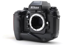 N MINT Nikon F4 F4S 35mm SLR Film Camera Black Body