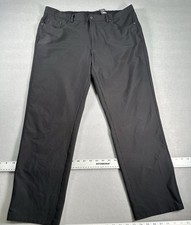 Greg Norman Stretch Golf Pants Mens Sz 38x30 Black ML75 Microlux