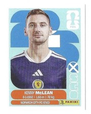 KENNY MCLEAN Panini FIFA World Cup 2026 Sticker #SCO16 Scotland