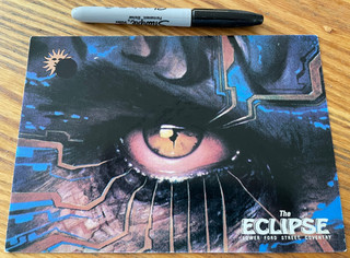 THE ECLIPSE. A5 RAVE FLYER. 25/8/91. THE ECLIPSE COVENTRY. LOOK !!!!!!!!!
