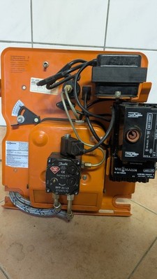 TOP Viessmann Ölgebläsebrenner mit Ölvorwärmung TYP: VEI Baujahr: 1991