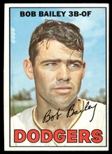 1967 Topps #32 Bob Bailey - EX