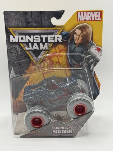 Spin Master Monster Jam Marvel Winter Soldier 1/64 Truck Serie 4 Neu im Paket - Bild 1 von 2