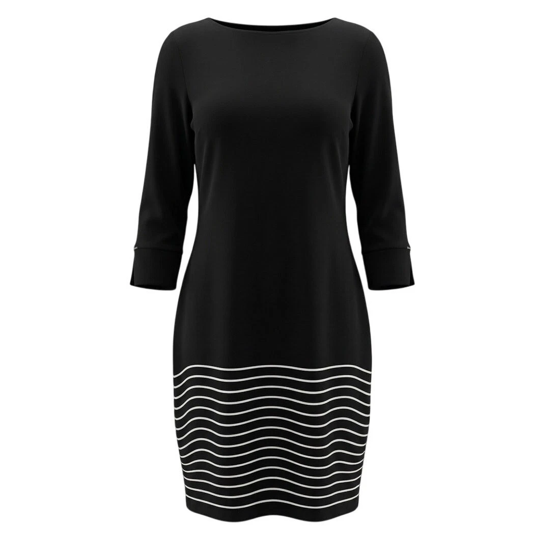 white house black market striped dress Ready for the Beach Striped Midi Dress – Jolie Vaughan Boutique main image 0