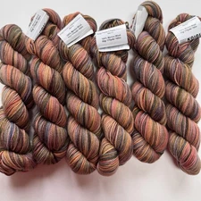 KOIGU KPPPM YARN 6 SKEINS VTG Matching Dye Lots, Multi-Color 100% Wool NOS