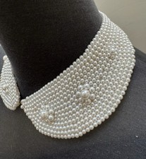 1930s Vintage Pearl Collar