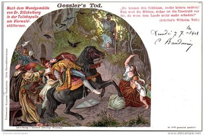 Germany - Wilhelm tell - Gessler's death