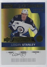 2021 Credentials 2020-21 Debut Ticket Access Yellow /249 Logan Stanley #85 04vd