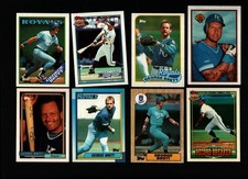 George Brett 1987 1988 1989 1990 1991  1992 Topps Baseball Cards