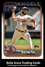2024 Topps Series 2 Chase Silseth #585 Los Angeles Angels